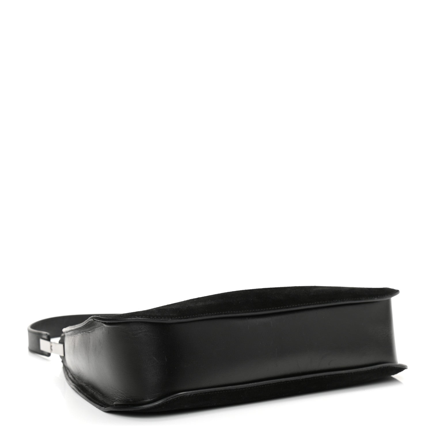 Gucci Suede Logo Hobo Bag Black 3 of 13