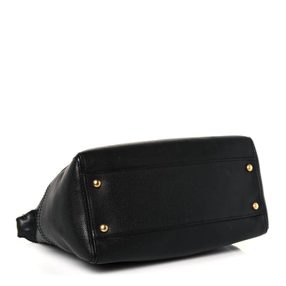 Chanel Grained Calfskin CC Shoulder Bag Black 3 of 11