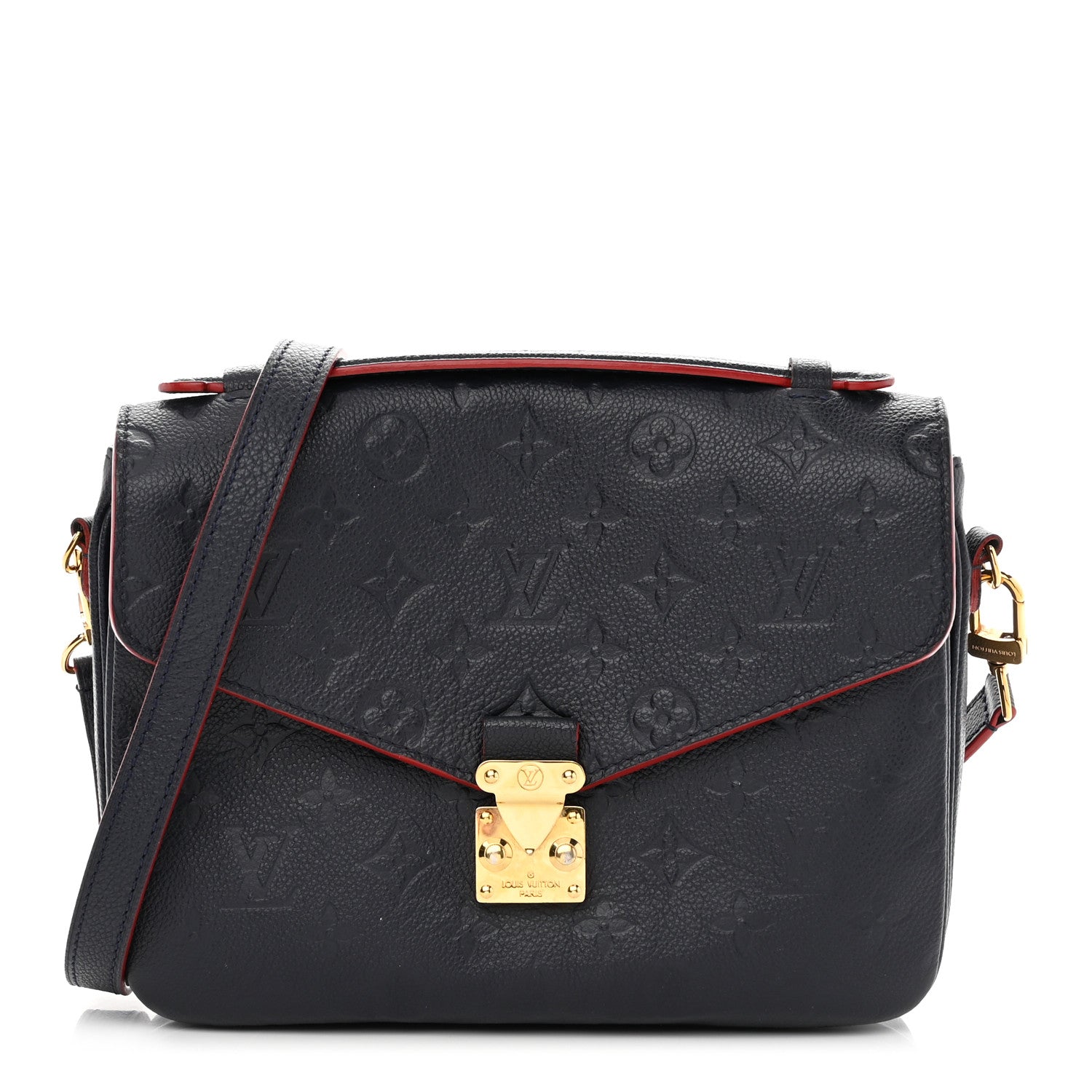 Louis Vuitton Empreinte Pochette Metis Marine Rouge 1 of 10
