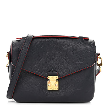 Louis Vuitton Empreinte Pochette Metis Marine Rouge 1 of 10