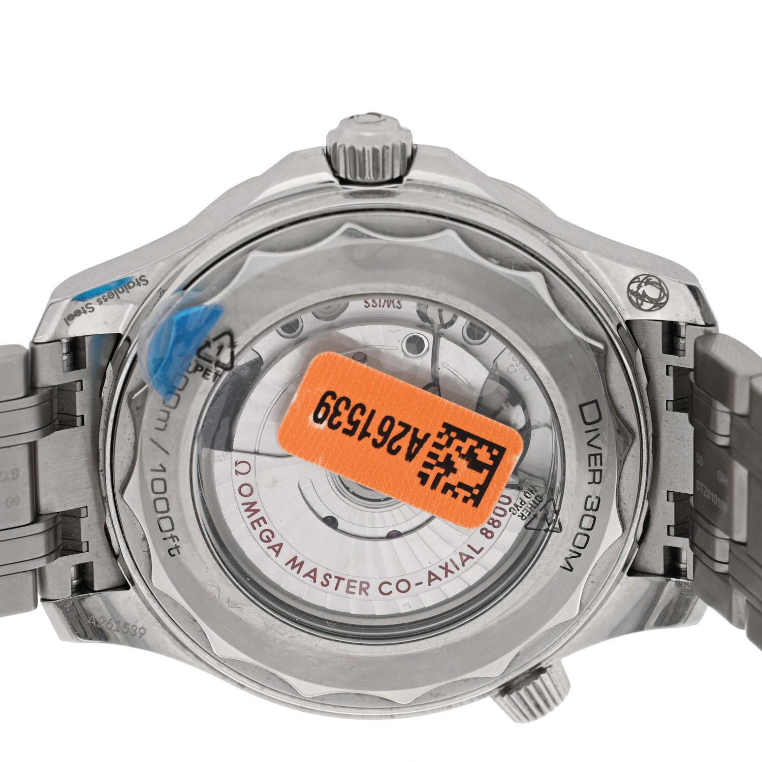 Omega Stainless Steel 42mm Seamaster Diver 300M Co-Axial Automatic Watch Green 210.30.42.20.10.001 4 of 5
