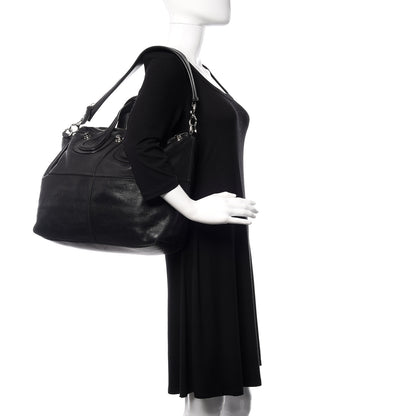 Givenchy Waxed Calfskin Medium Studded Nightingale Black 2 of 11