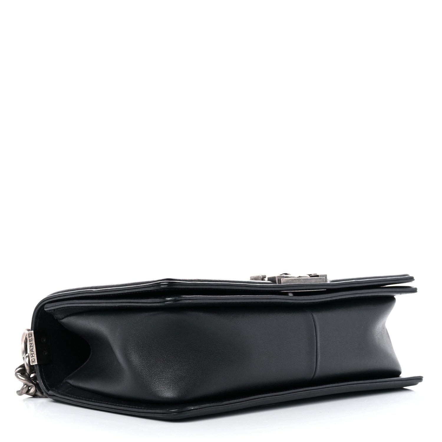 Chanel Lambskin Quilted Medium Boy Flap Black 4 of 11