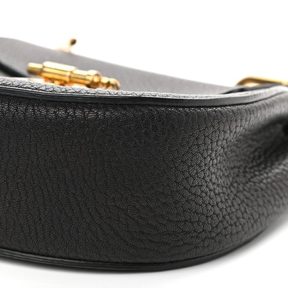 Chloe Grained Lambskin Drew Shoulder Bag Black 11 of 11