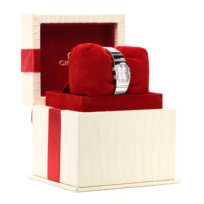 Omega Stainless Steel Diamond Mother of Pearl 21mm Constellation Quadrella Quartz Watch Multicolor 1585.79.00 5 of 5