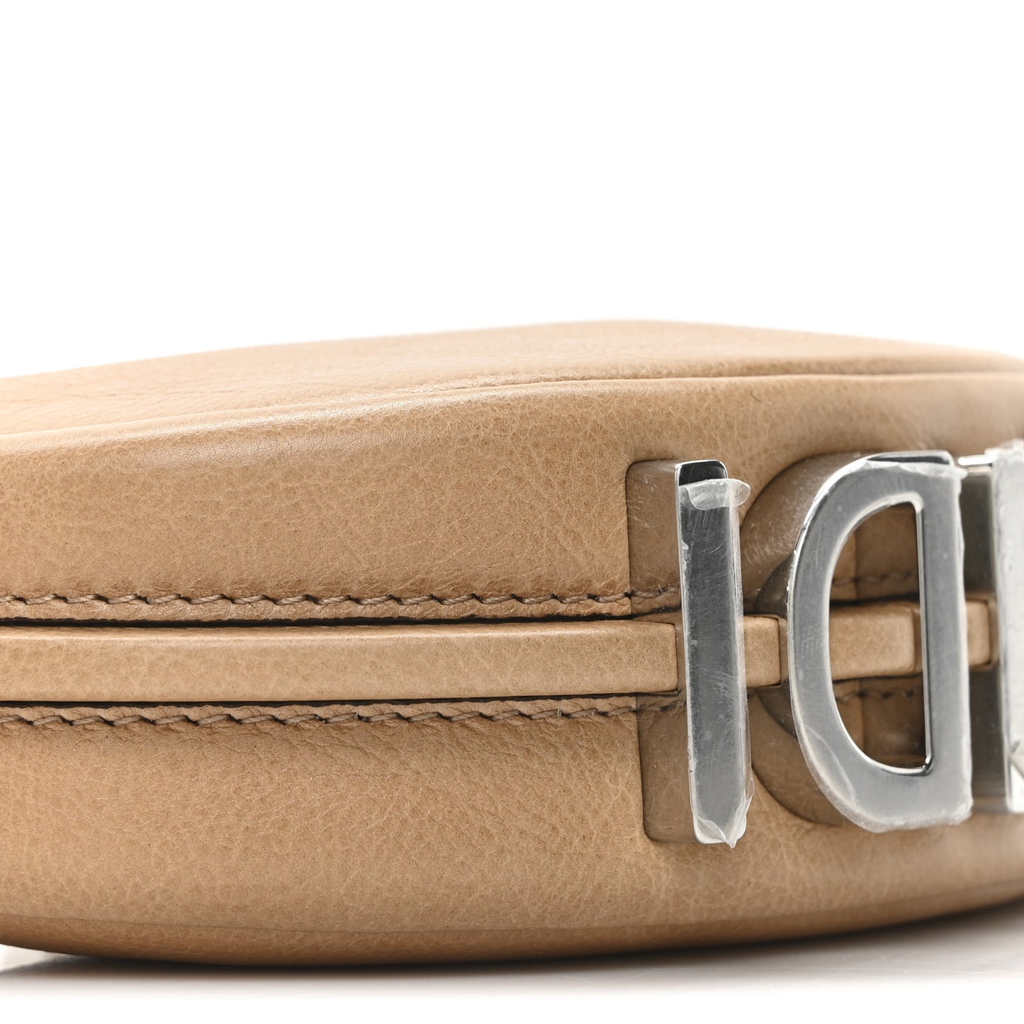 Vitello Grace Nano Fendigraphy Hobo Charm Miele Scuro
