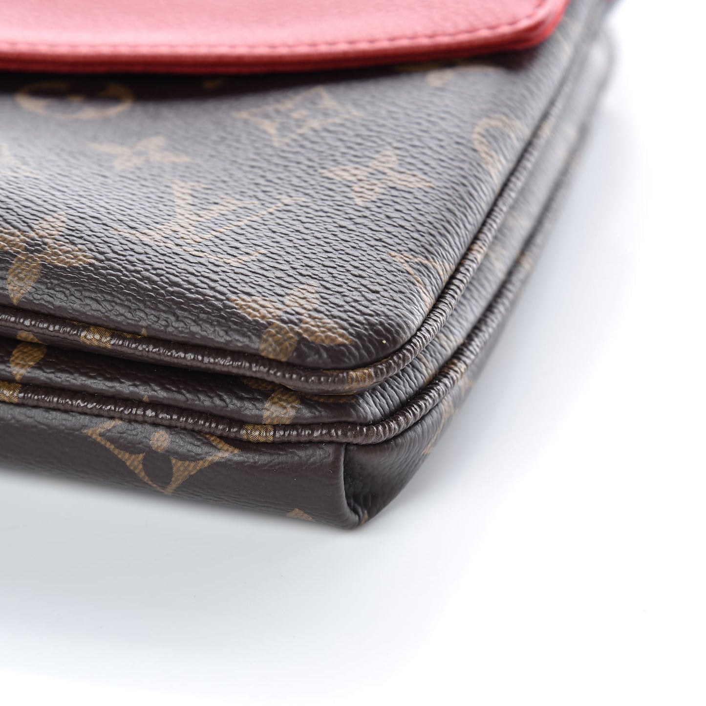 Monogram Twice Pochette Cherry