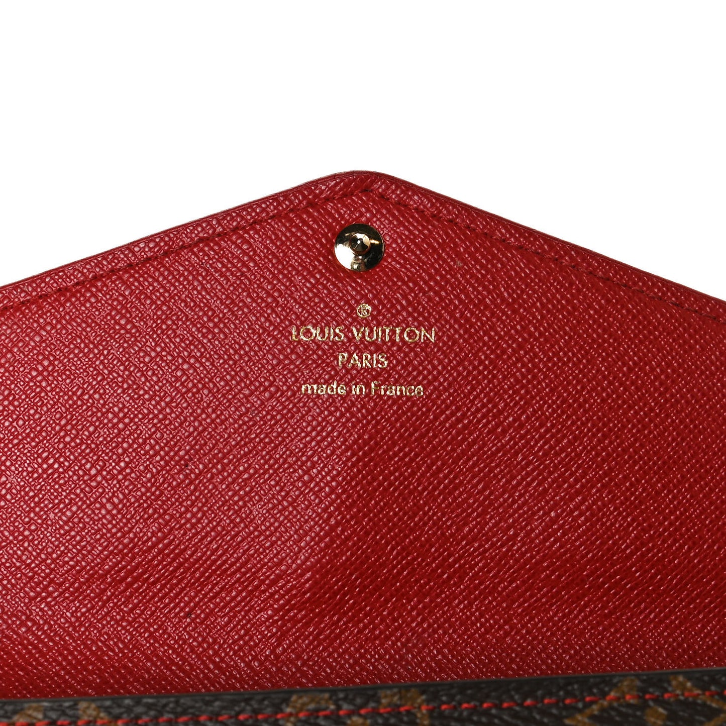 Monogram Sarah Retiro Wallet Cherry