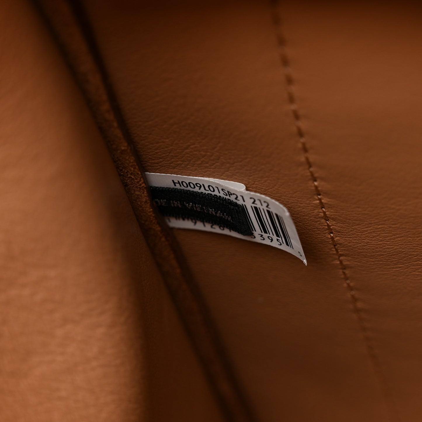 Grained Calfskin Small The Tote Bag Argan Oil