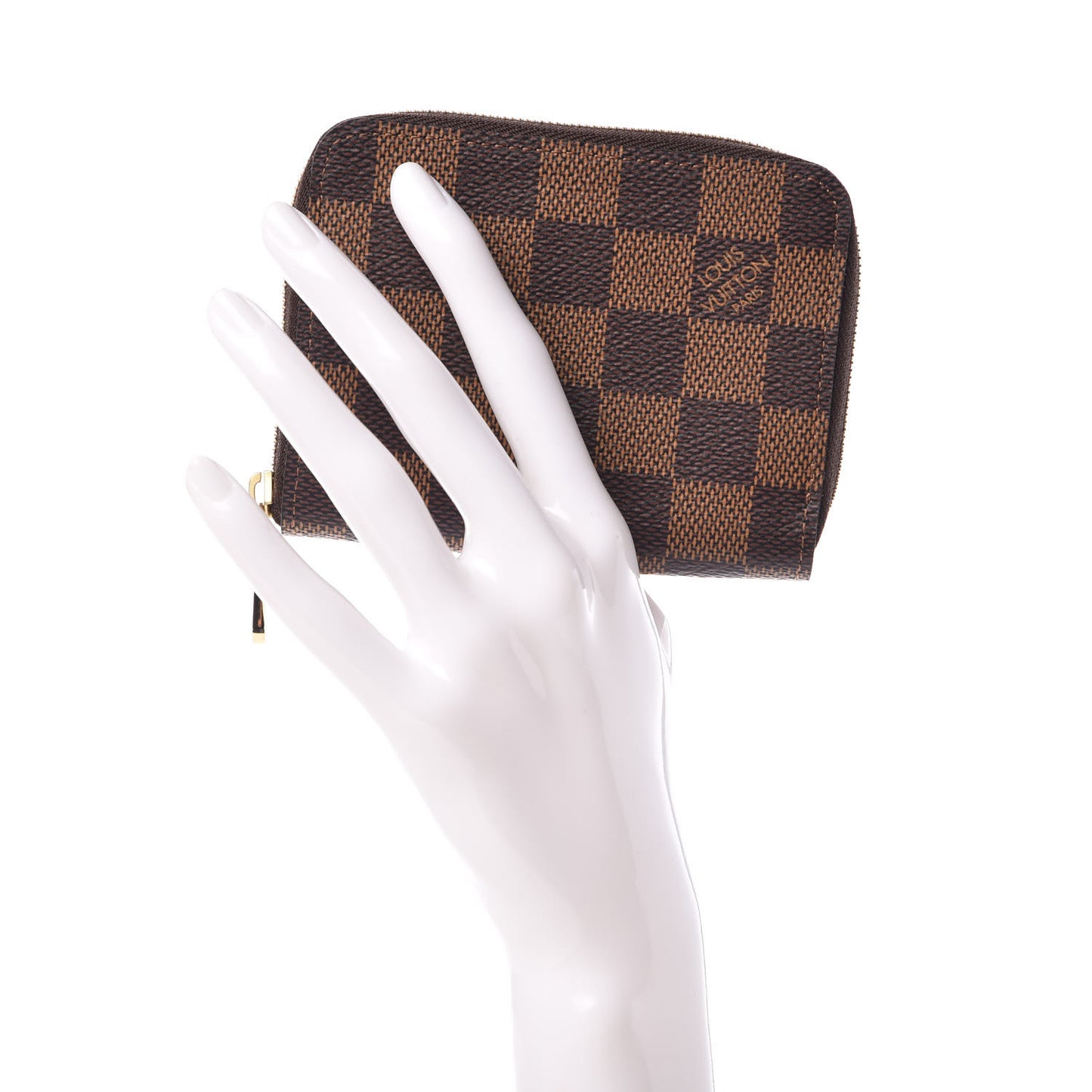 Damier Ebene Zippy Coin Purse