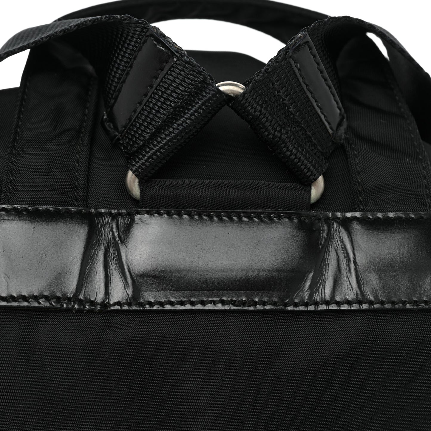 Tessuto Nylon Vela Small Backpack Black