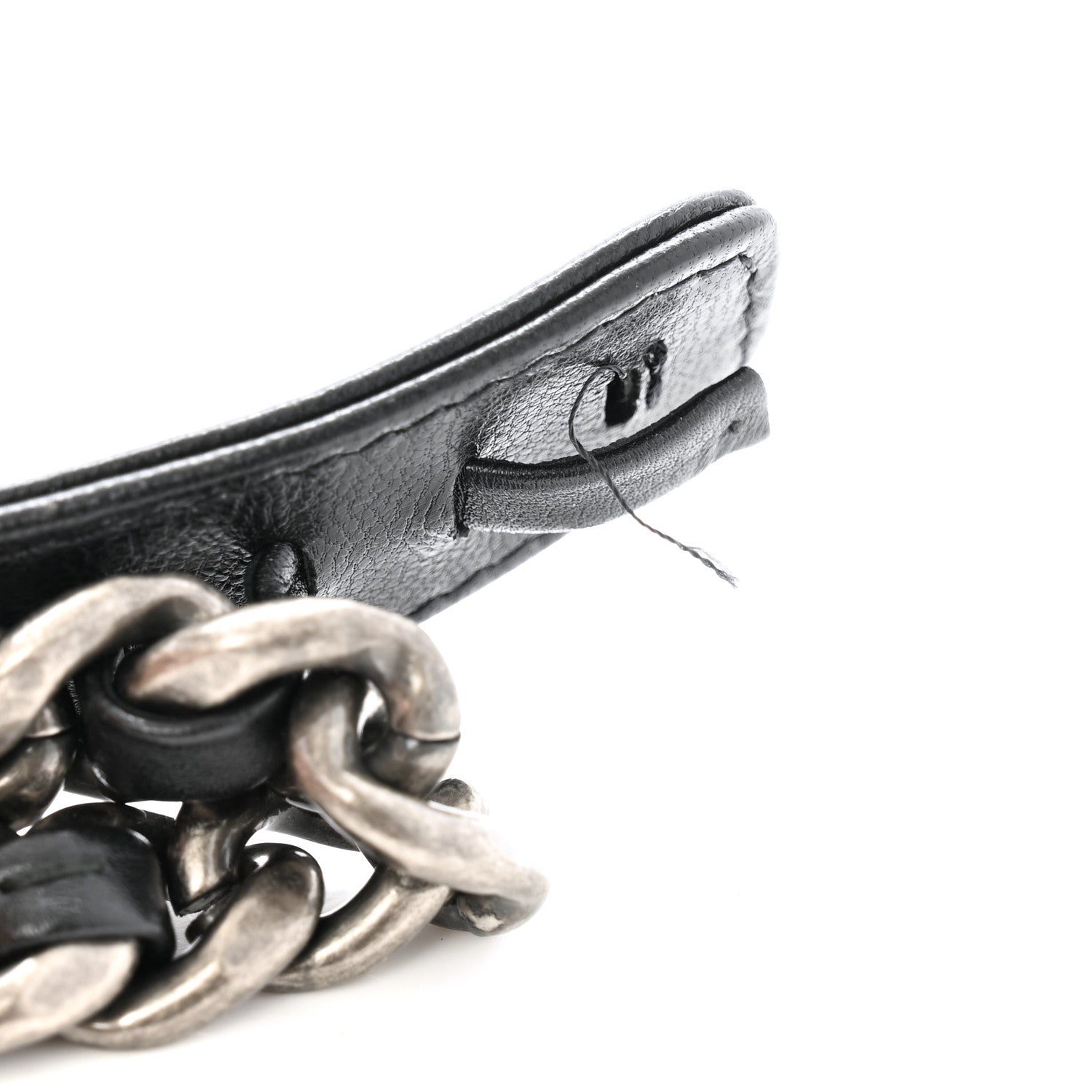 Chanel Goatskin Quilted Large Chanel 19 Flap Black 12 of 12