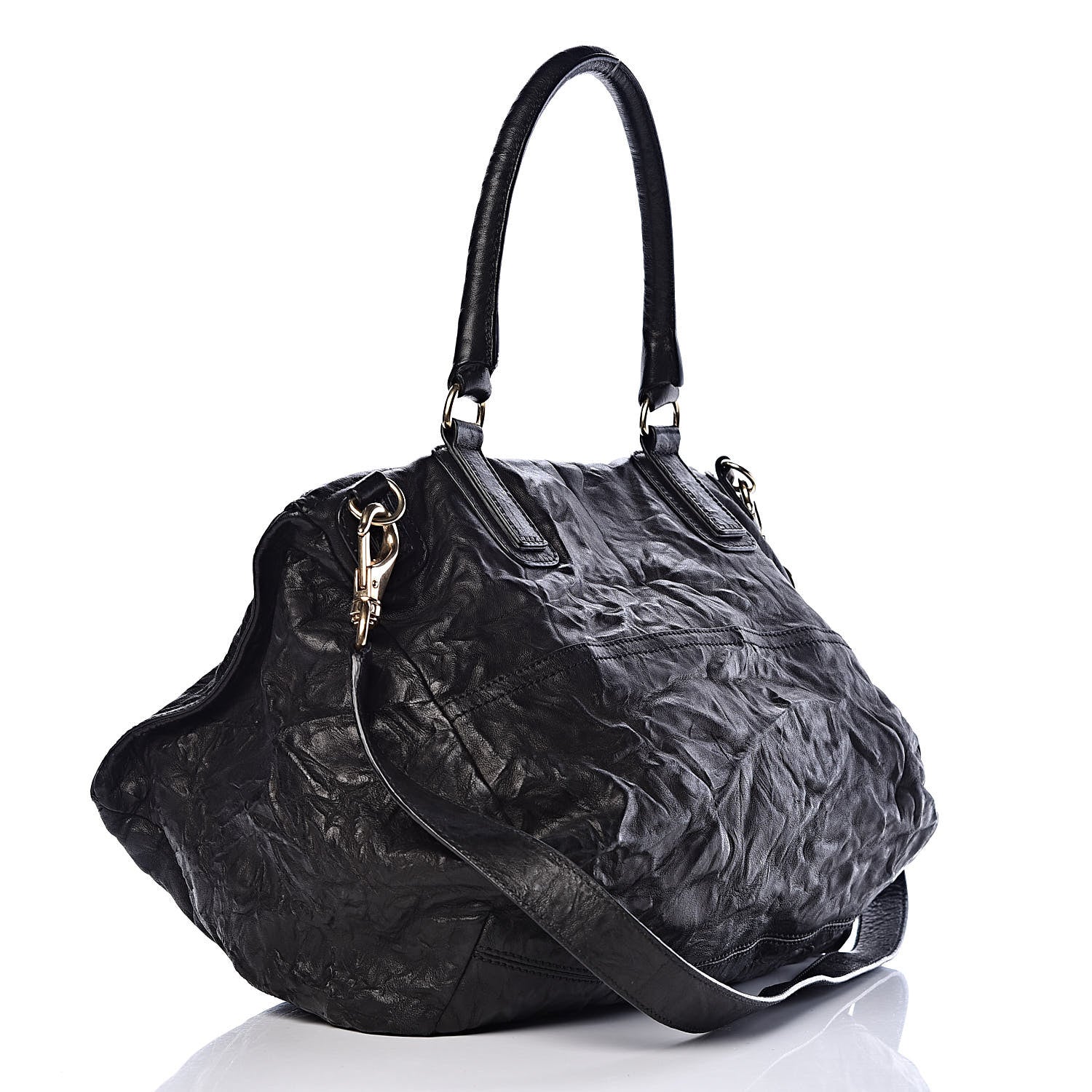 Givenchy Tumbled Sheepskin Large Pandora Black 3 of 17