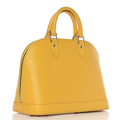 Louis Vuitton Epi Alma PM Citron 3 of 10
