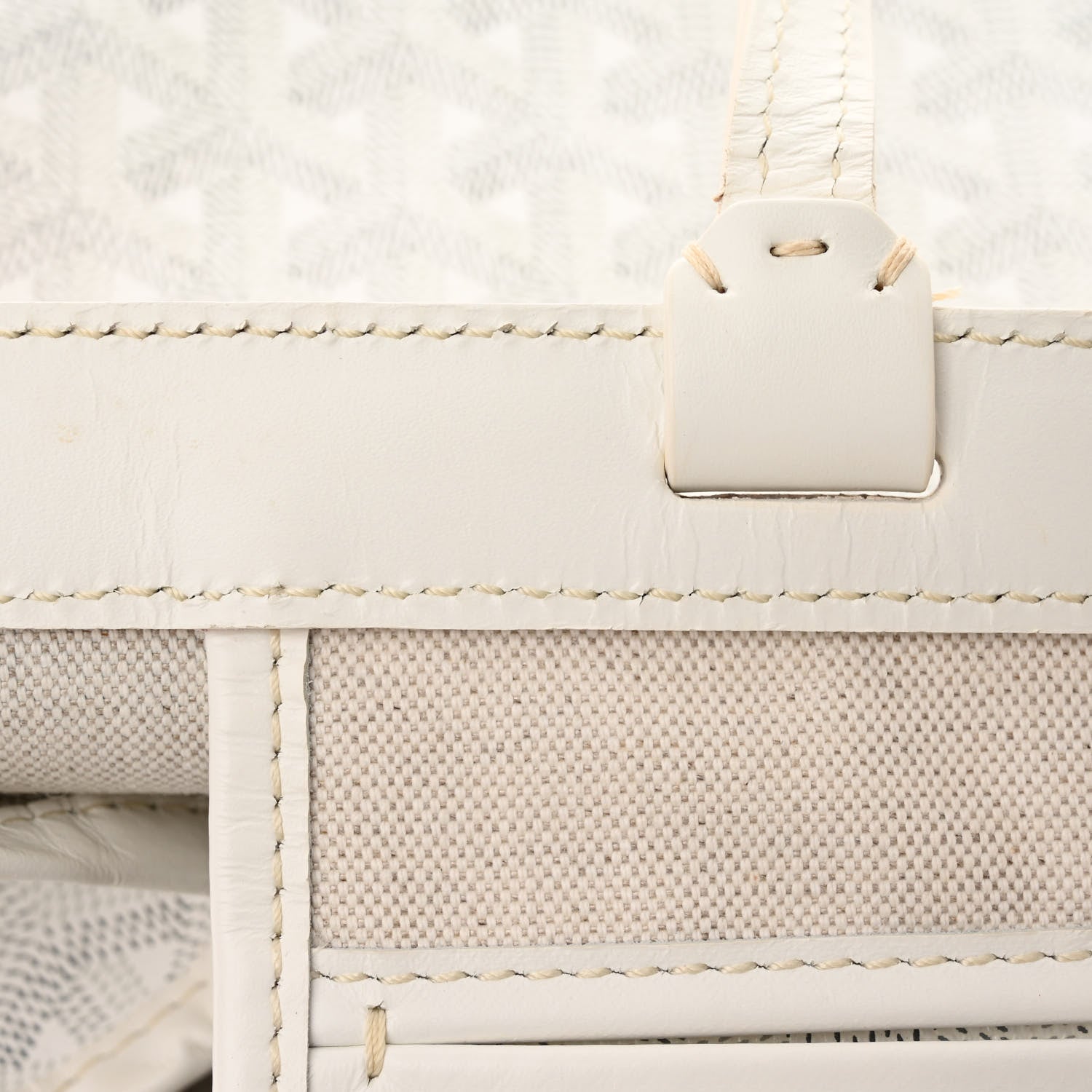 Goyard Goyardine Bellechasse PM White 14 of 18
