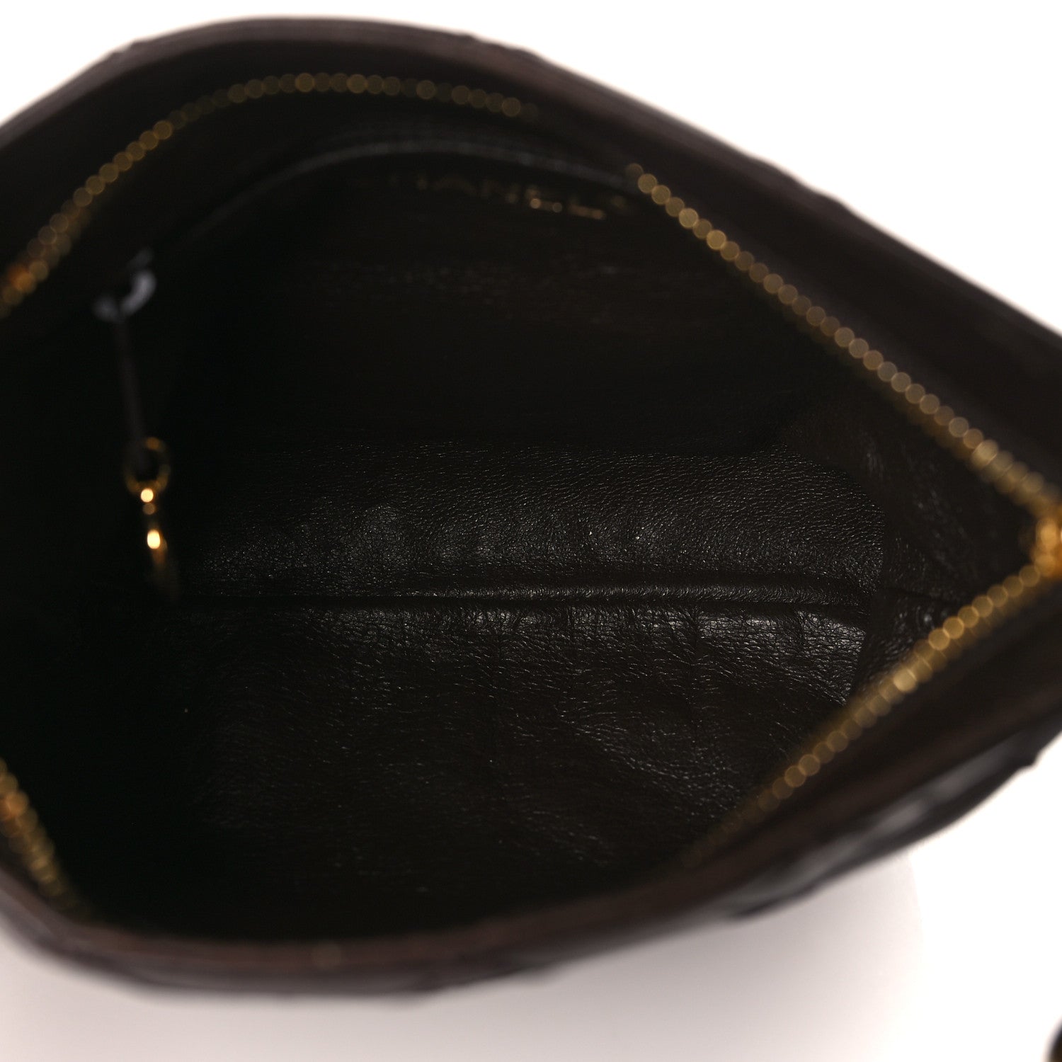 Chanel Lambskin Quilted Tassel Shoulder Bag Brown 4 of 9