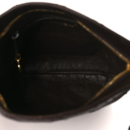 Chanel Lambskin Quilted Tassel Shoulder Bag Brown 4 of 9