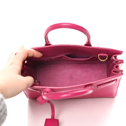 Saint Laurent Calfskin Nano Sac De Jour Bubblegum 5 of 14