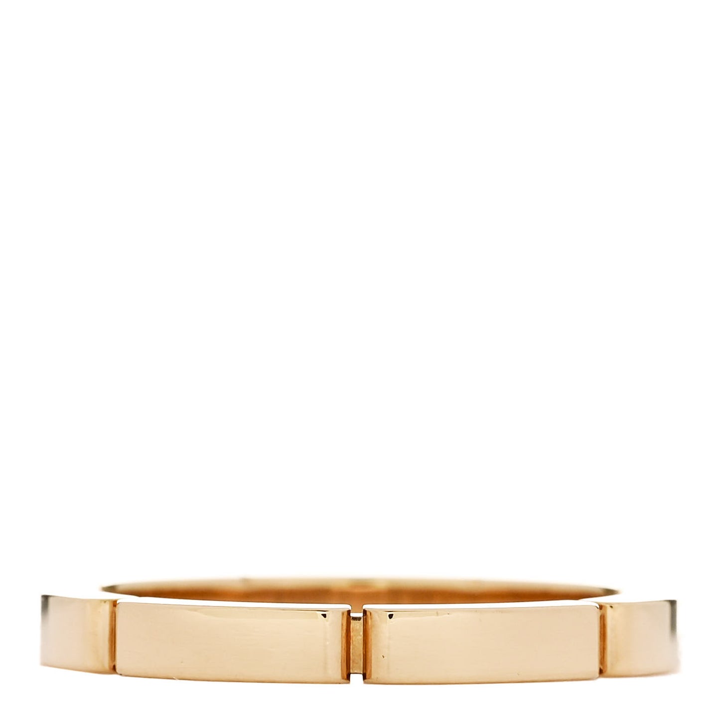18K Yellow Gold 2.5mm Maillon Panthere Wedding Band Ring 55 7.25
