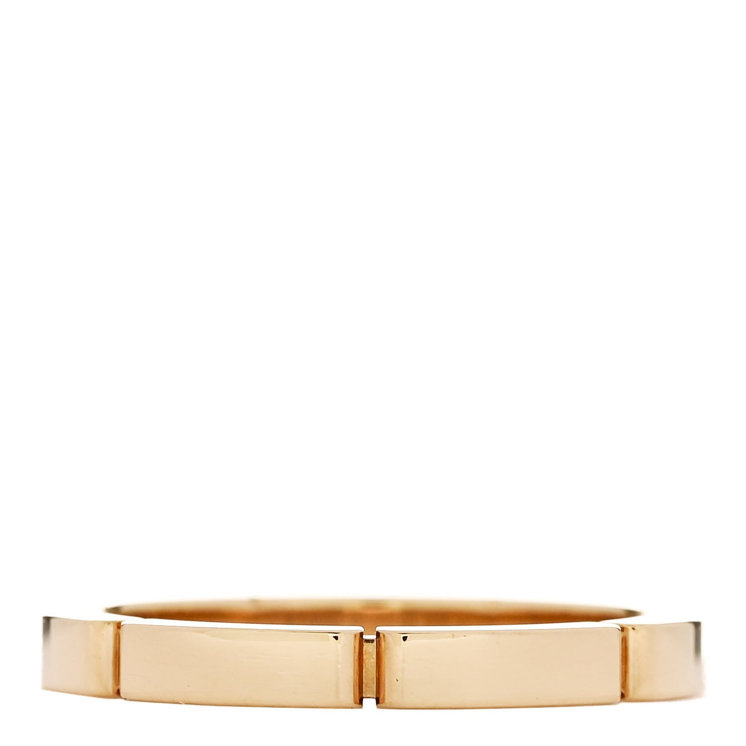 Cartier 18K Yellow Gold 2.5mm Maillon Panthere Wedding Band Ring 55 7.25 3 of 5