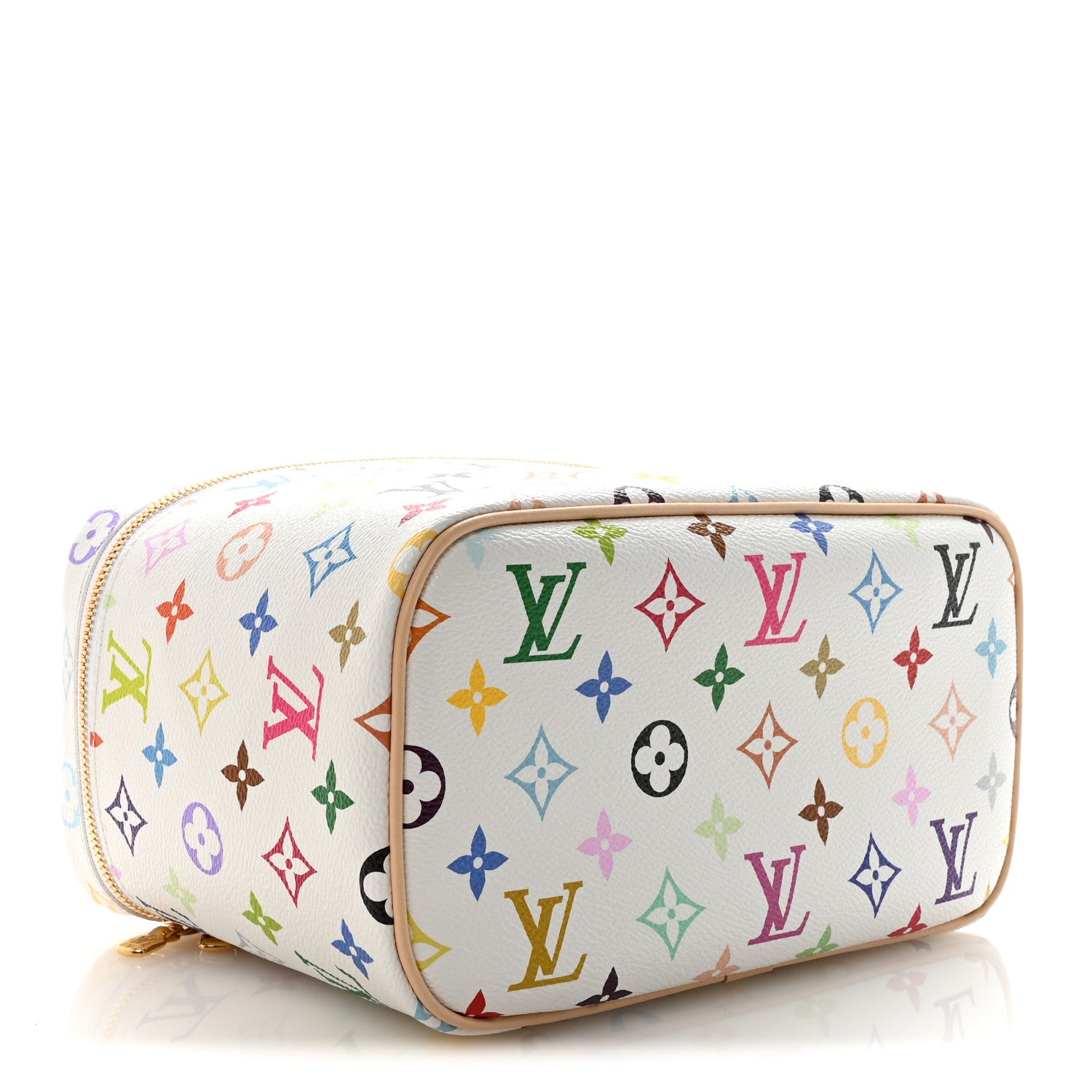 Louis Vuitton LV X TM Monogram Multicolor Nice BB White 4 of 7