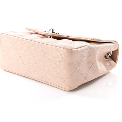 Chanel Caviar Quilted Mini Square Flap Light Beige 6 of 9
