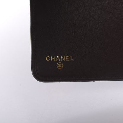 Chanel Lambskin Quilted Large Agenda Cover Black 6 of 8