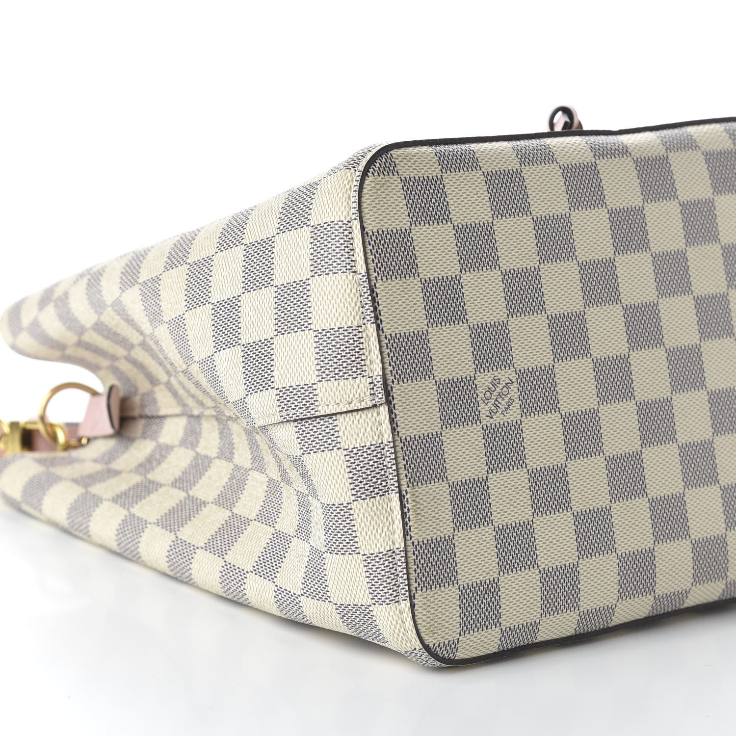 Louis Vuitton Damier Azur Neonoe MM Eau De Rose 6 of 9