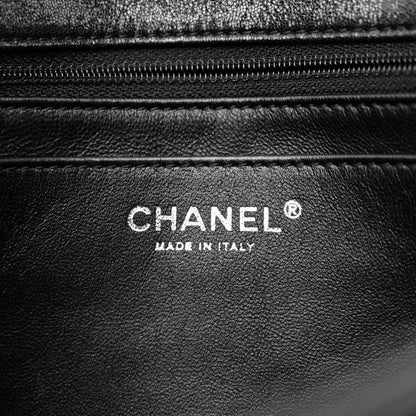 Chanel Iridescent Lambskin Quilted Snake Chain 2.55 Reissue Flap Black 6 of 11