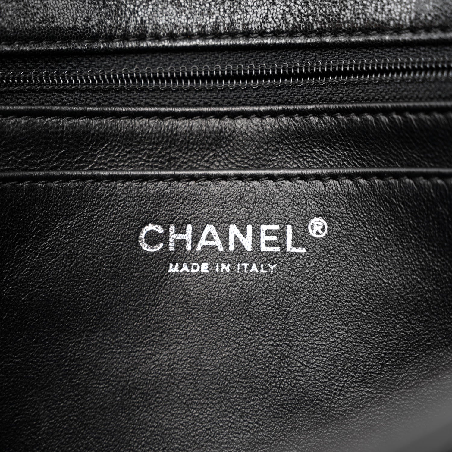 Chanel Iridescent Lambskin Quilted Snake Chain 2.55 Reissue Flap Black 6 of 11