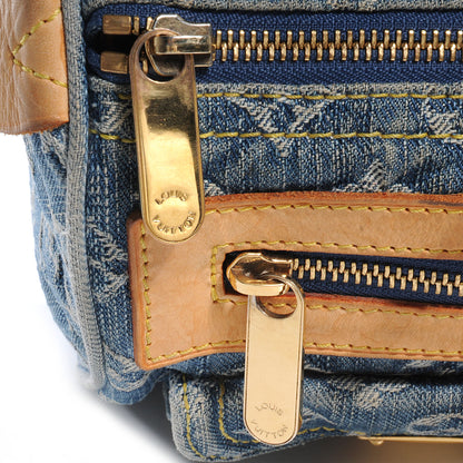 Louis Vuitton Monogram Denim Neo Speedy Blue 8 of 8
