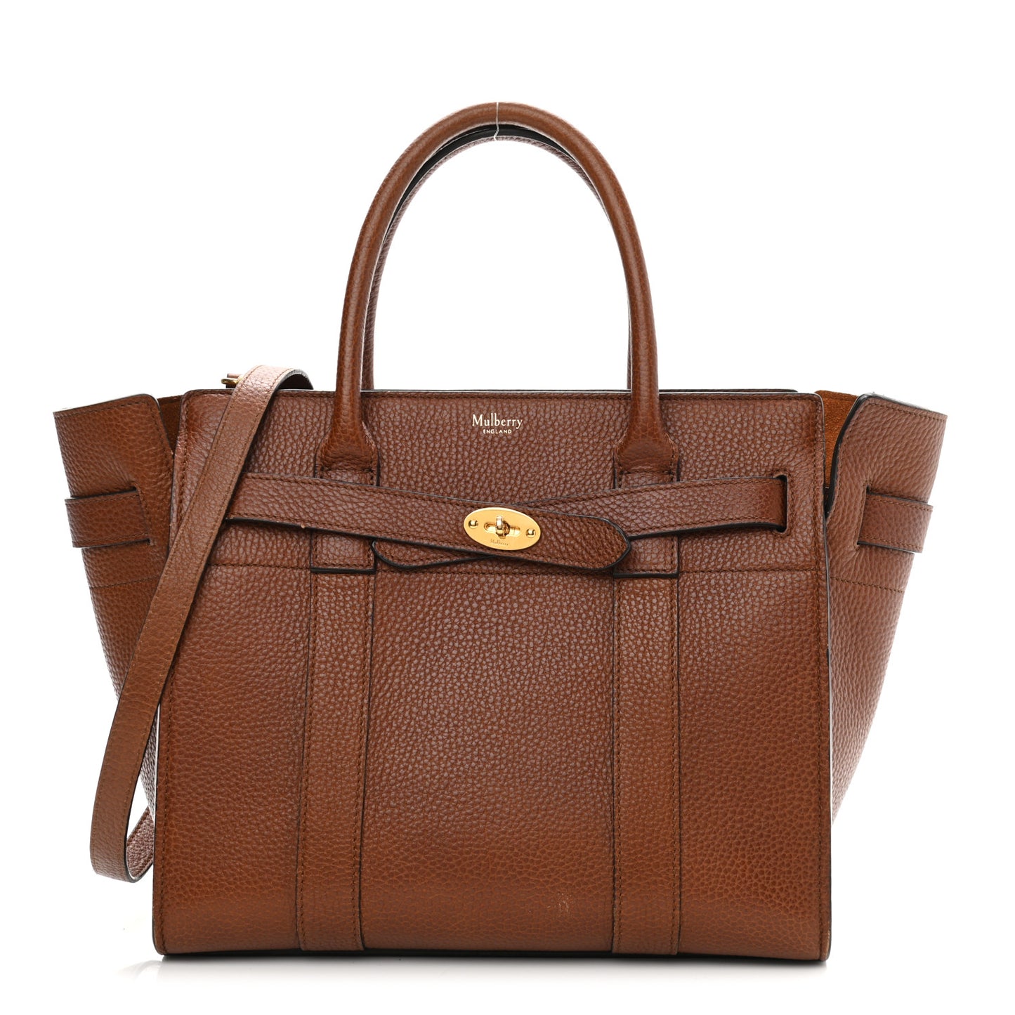 Small Classic Grain Mini Zipped Bayswater Chestnut
