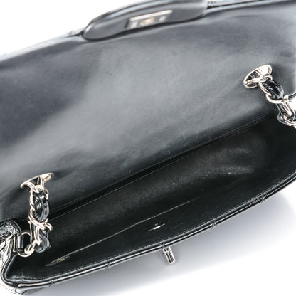 Chanel Patent Calfskin Quilted Mini Rectangular Flap Black 5 of 7