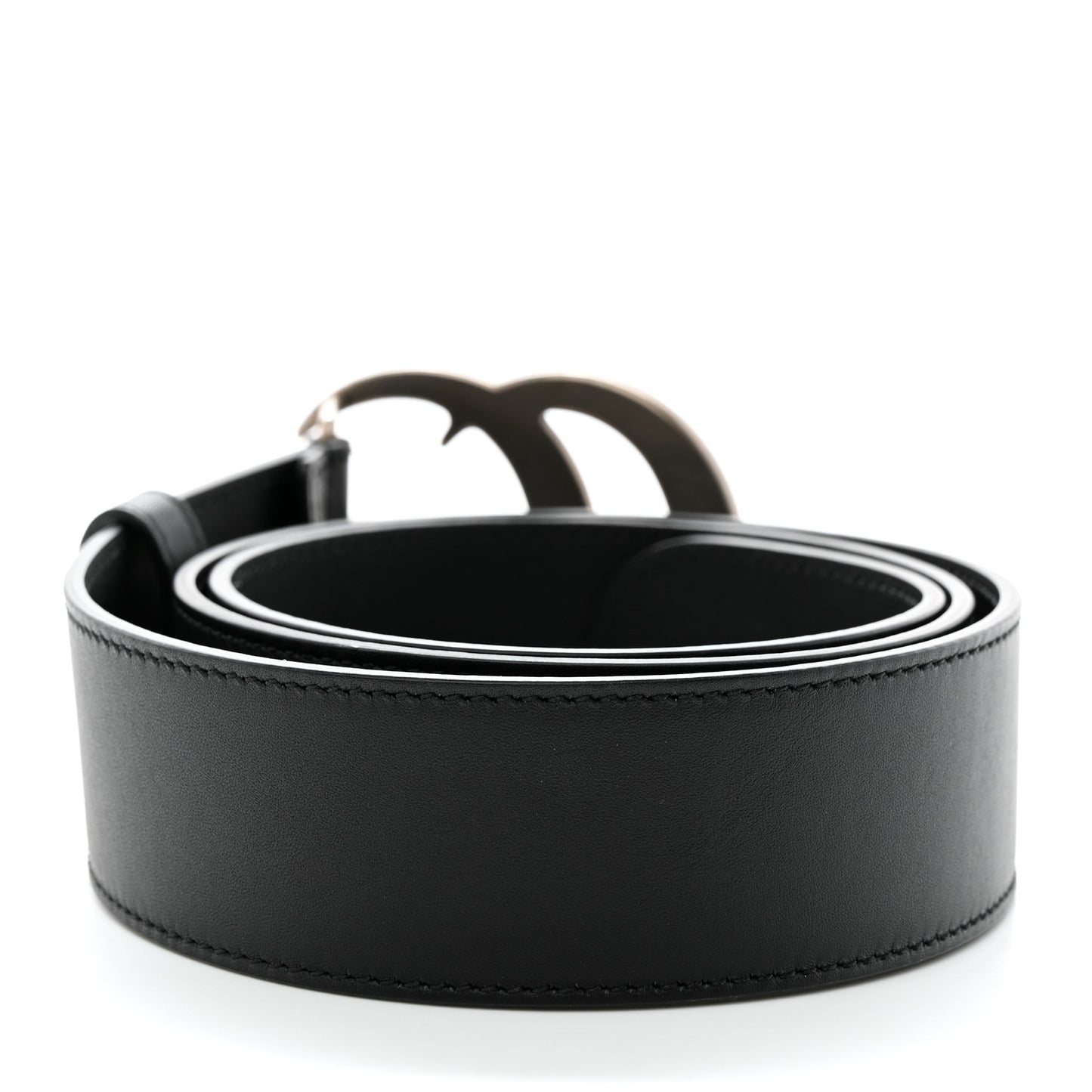 Calfskin Double G 40mm Belt 85 34 Black