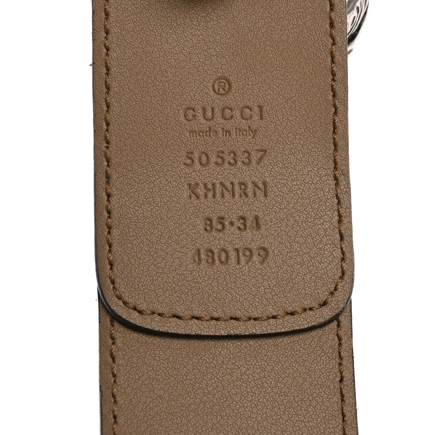 GG Supreme Monogram Suede Dionysus 40mm Belt 85 34 Beige Taupe