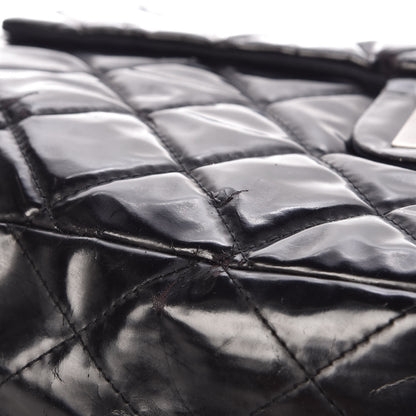 Chanel Vinyl Quilted XXL Reissue Flap Black 11 of 20