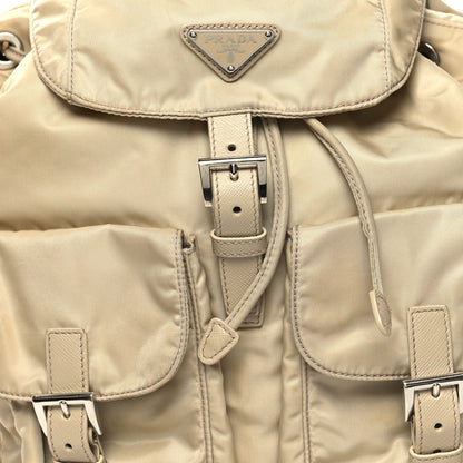 Prada Nylon Saffiano Medium Backpack Deserto 7 of 11