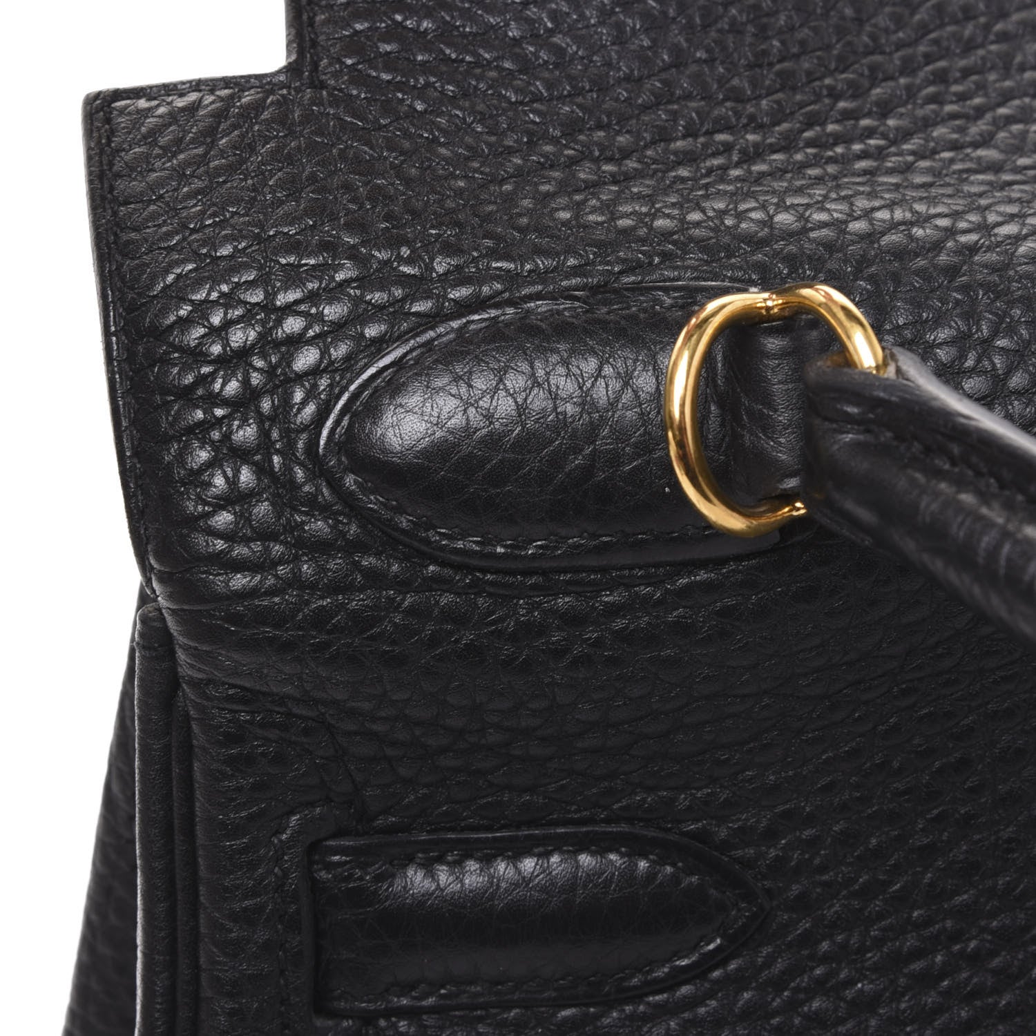 Hermes Togo Kelly Retourne 32 Black 9 of 36