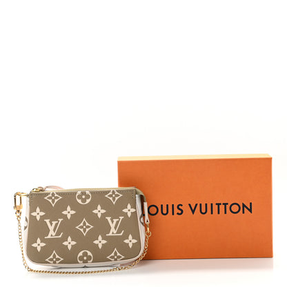 Louis Vuitton Empreinte Spring in the City Mini Pochette Accessories Kaki Beige Cream 7 of 7