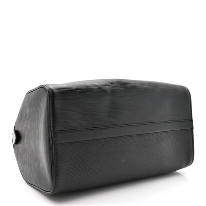 Louis Vuitton Epi Speedy 30 Black 4 of 11