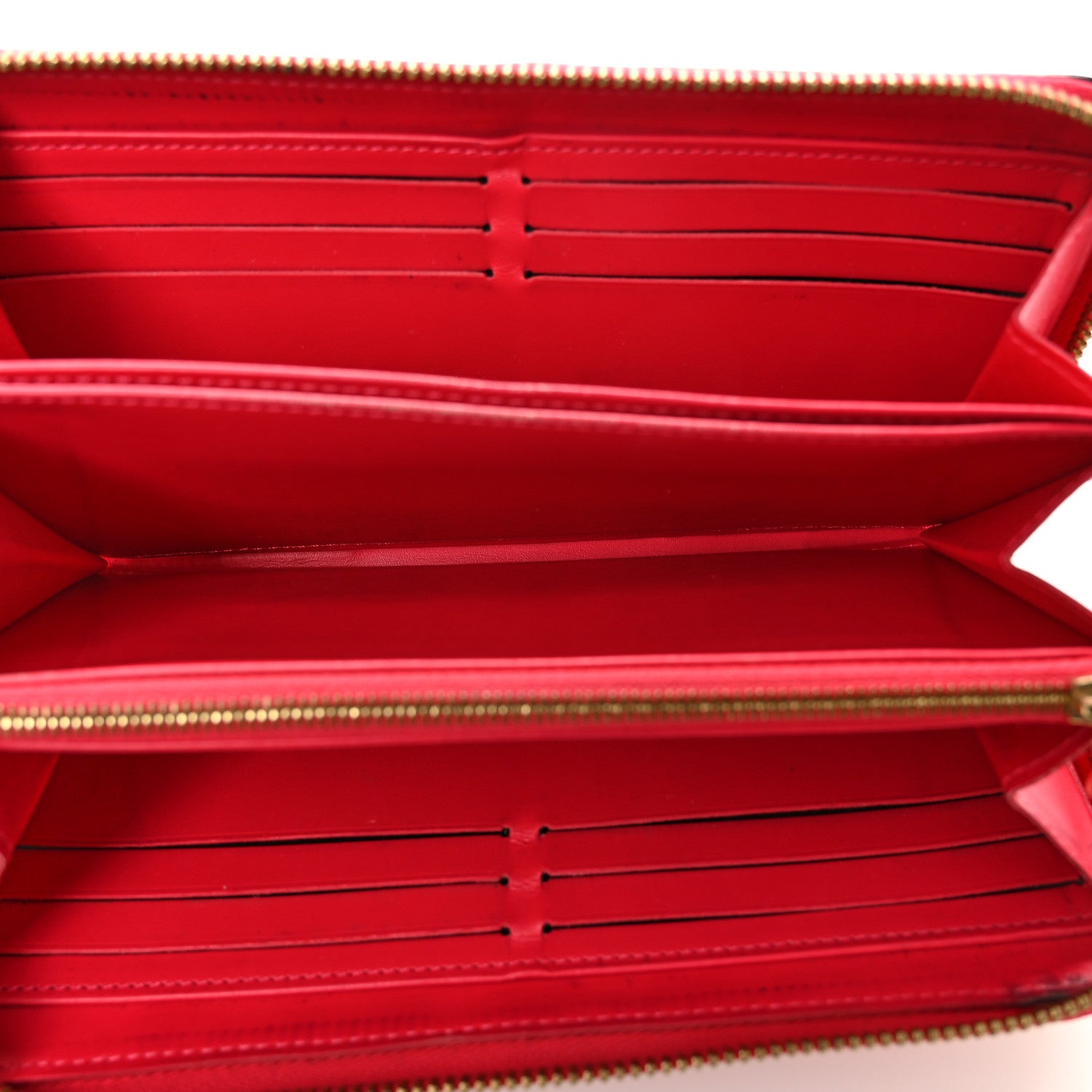 Louis Vuitton Vernis Zippy Wallet Rose Litchi 5 of 13