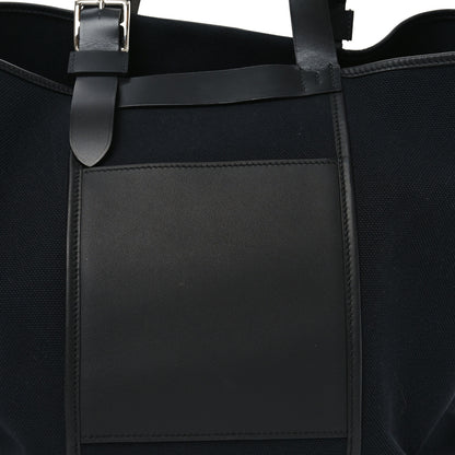Hermes Toile Goeland Vache Hunter Swift Etriviere Pocket 35 Black 7 of 9