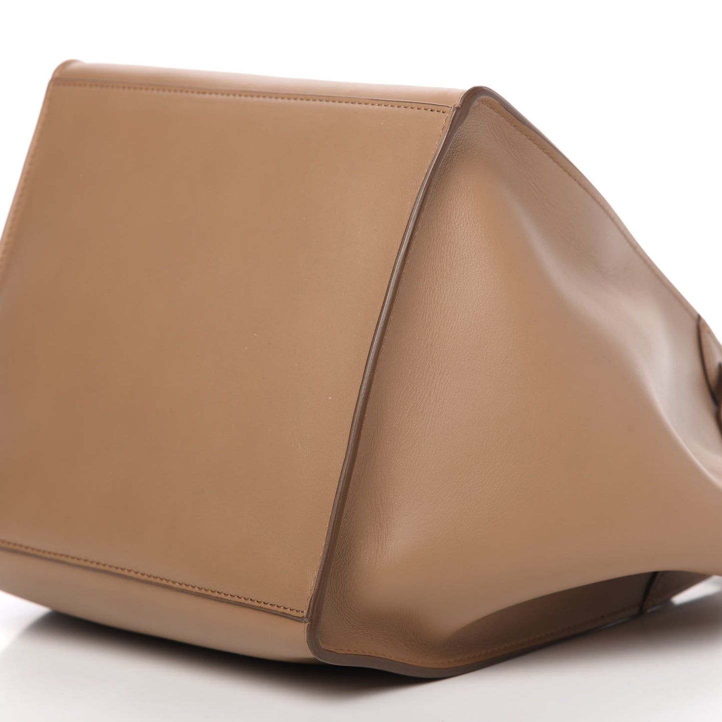 Smooth Calfskin Small Big Bag Light Camel