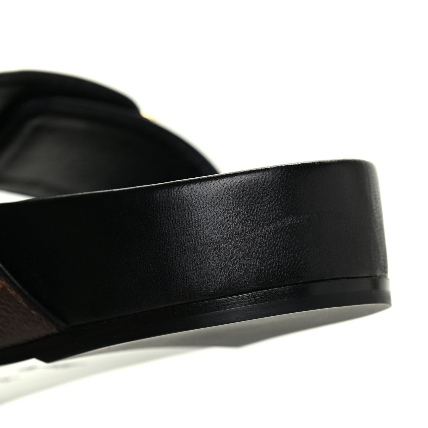 Monogram Bom Dia Mule Sandals 39 Black
