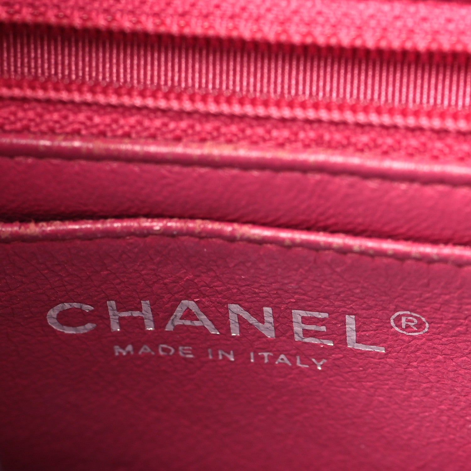 Chanel Patent Calfskin Quilted Mini Rectangular Flap Pink 6 of 10