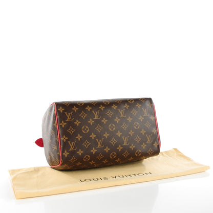 Louis Vuitton Monogram Totem Speedy 30 Flamingo 4 of 9