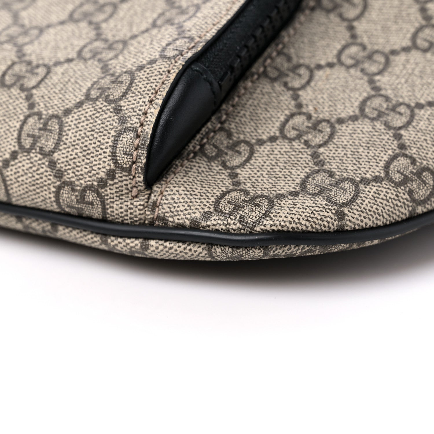 Gucci GG Supreme Monogram Belt Bag Black 9 of 9