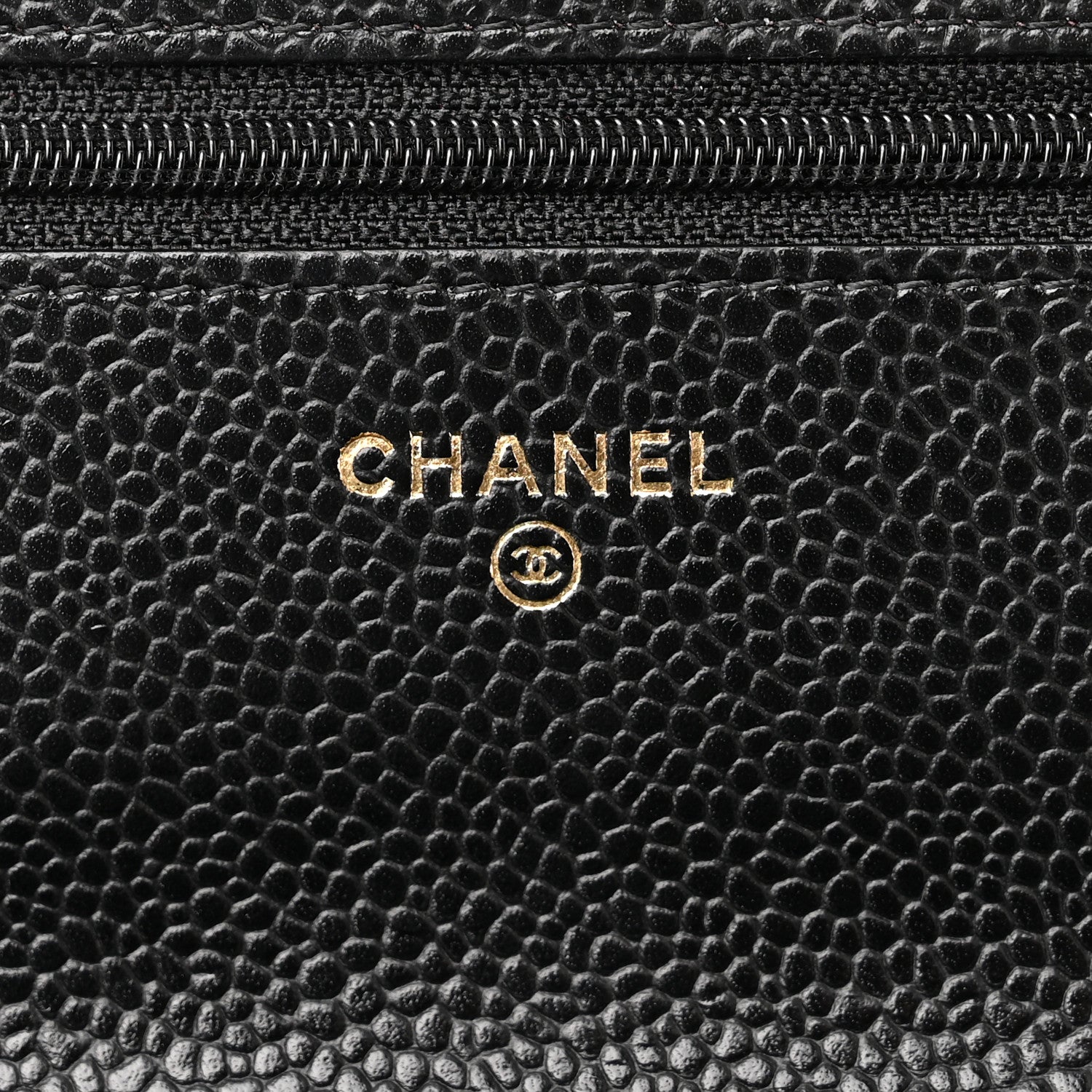 Chanel Caviar Quilted Wallet on Chain WOC Black 6 of 12