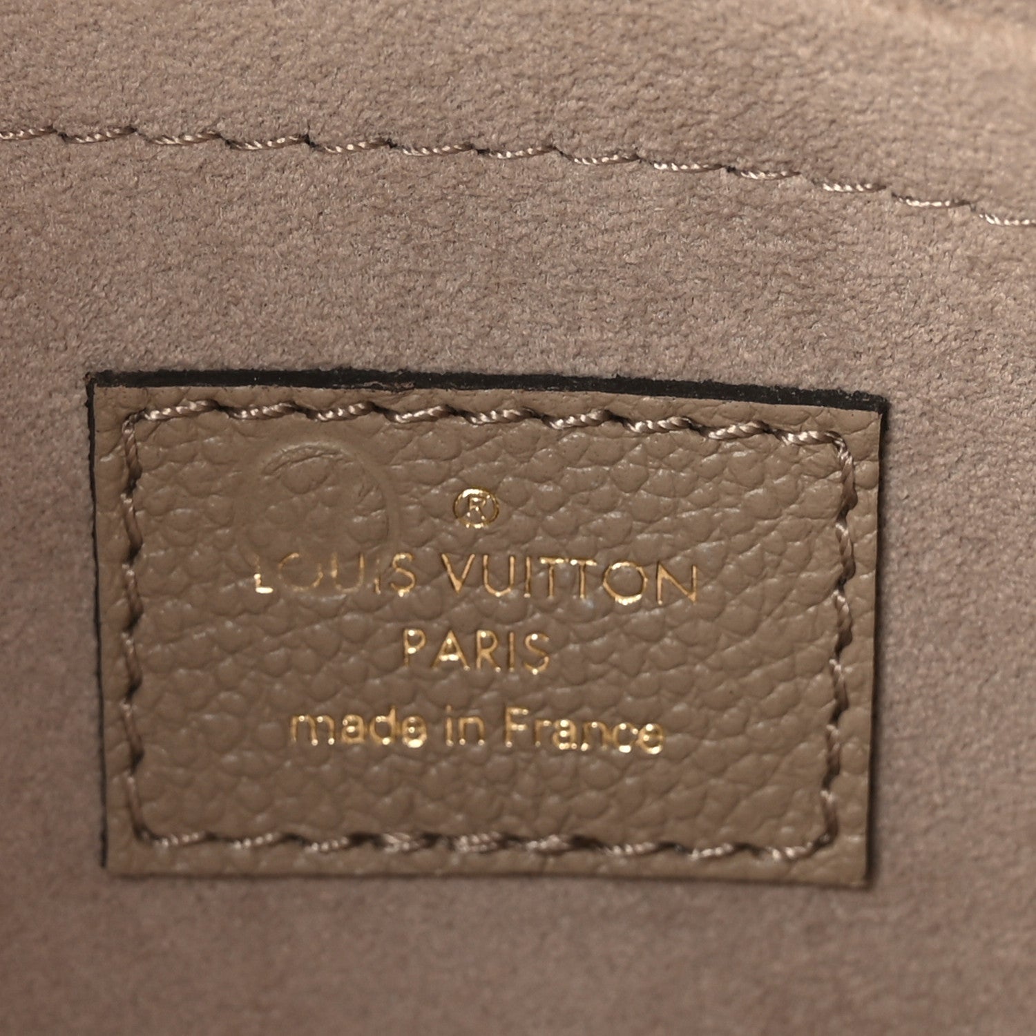 Louis Vuitton Empreinte Monogram Giant Bagatelle NM Tourterelle Creme 14 of 17