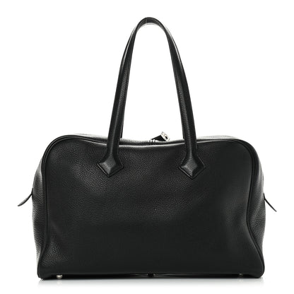 Hermes Taurillon Clemence Victoria II 35 Black 1 of 9